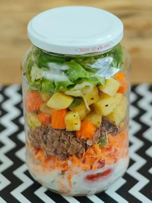 Ensalada de Carne Desmechada
